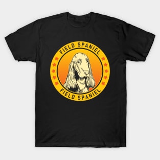 Field Spaniel Dog Portrait T-Shirt